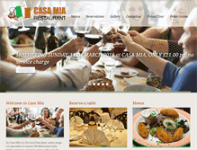Tablet Screenshot of casamiajersey.com